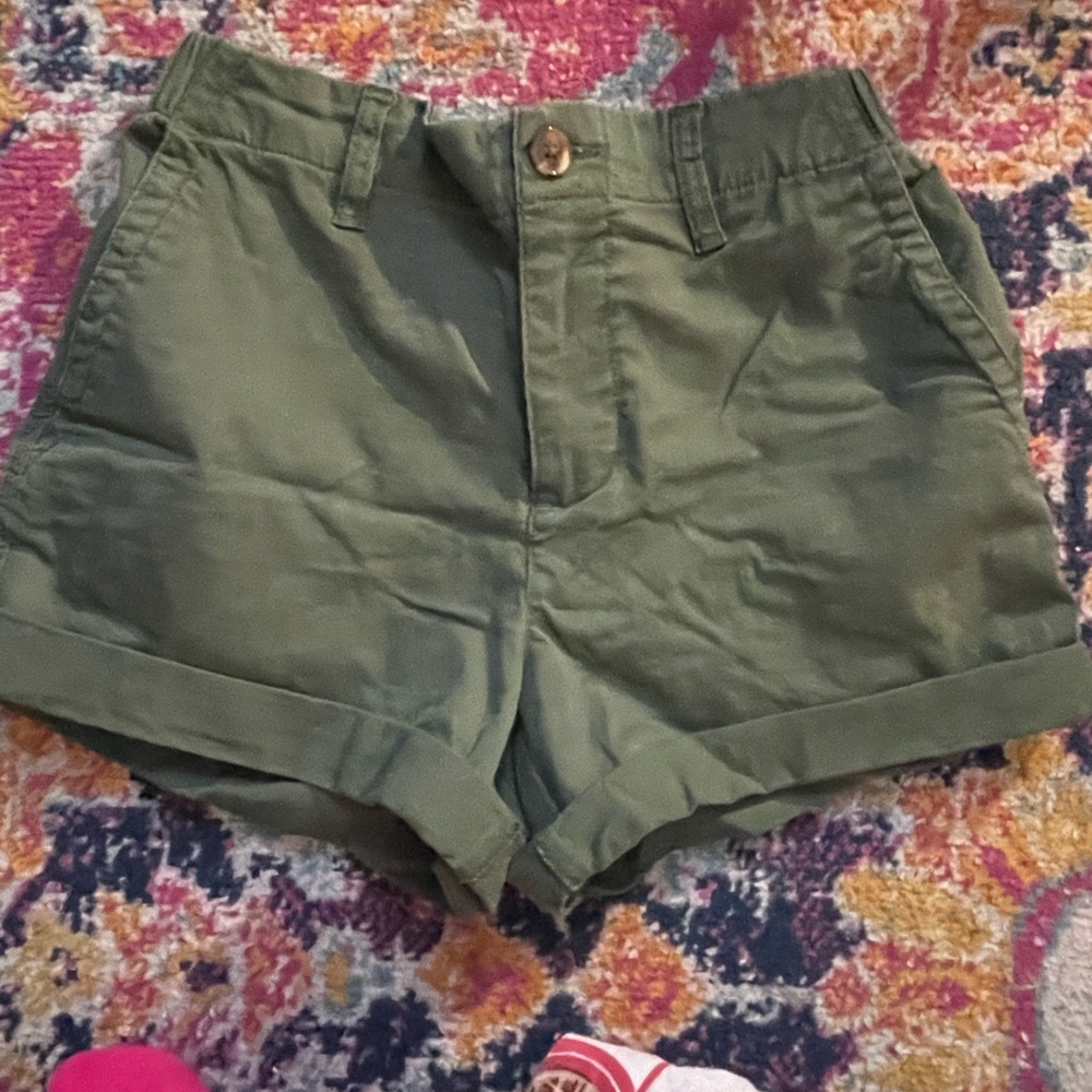 Old Navy, every day shorts, green